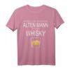 Alter Mann mit Whisky Geschenk T-Shirt - Perfektes Weihnachts- & Geburtstagsgeschenk für Whiskyliebhaber, Papa & Opa