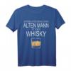 Alter Mann mit Whisky Geschenk T-Shirt - Perfektes Weihnachts- & Geburtstagsgeschenk für Whiskyliebhaber, Papa & Opa