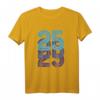 25 Glückszahl Geburtstag T-Shirt – Retro Vintage Design für Männer und Frauen, Perfektes Geschenk zum 25. Geburtstag