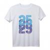 25 Glückszahl Geburtstag T-Shirt – Retro Vintage Design für Männer und Frauen, Perfektes Geschenk zum 25. Geburtstag