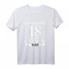 Ich Wurde 18 Als Ich Im Lockdown War - Lustiges Geburtstags T-Shirt, Geschenkidee für 18-Jährige mit Retro Design