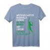 Tennis Unterschätze niemals alten Mann mit Tennisschläger T-Shirt - Lustiges Tennis Geschenk für Opa, Vater & Tennis Trainer im Ruhestand