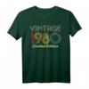 Vintage 1980 42. Geburtstag Geschenk Retro T-Shirt - Lustiges Geburtstagsoutfit für 42 Jahre alte, Vintage Style