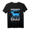 Unterschätze niemals einen alten Mann mit Dackel T-Shirt – Humorvolles Hundedesign für Hundeliebhaber und Dackelbesitzer