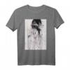 Dark Art Grunge Gothic Dame mit Schere - Y2K Gruseliges T-Shirt für Gothic und Dark Art Fans