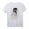 Dark Art Grunge Gothic Dame mit Schere - Y2K Gruseliges T-Shirt für Gothic und Dark Art Fans