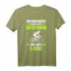 Unterschätze niemals einen alten Mann auf einem E-Bike T-Shirt - Lustiges Fahrrad Motiv, perfektes Geschenk für Radfahrer, Papas & Opas