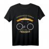 Unterschätze Niemals Einen Alten Mann Mit Fahrrad - Lustiges Spruch T-Shirt für Biker, Väter & Großväter zum Vatertag, Geburtstag oder Renteneintritt