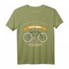 Unterschätze Niemals Einen Alten Mann Mit Fahrrad - Lustiges Spruch T-Shirt für Biker, Väter & Großväter zum Vatertag, Geburtstag oder Renteneintritt