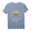 Unterschätze Niemals Einen Alten Mann Mit Fahrrad - Lustiges Spruch T-Shirt für Biker, Väter & Großväter zum Vatertag, Geburtstag oder Renteneintritt