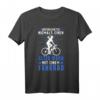 Herren Fahrrad T-Shirt - Unterschätze niemals einen alten Mann mit Fahrrad Motiv, perfekt für Radsportler, Mountainbike, Rennrad & BMX Fans