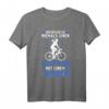 Herren Fahrrad T-Shirt - Unterschätze niemals einen alten Mann mit Fahrrad Motiv, perfekt für Radsportler, Mountainbike, Rennrad & BMX Fans