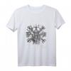 Böser alter Mann - Wikinger T-Shirt mit Äxten und Schild für Männer mit Humor, Ironie und nordischer Mythologie