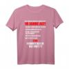 Der Träger dieses Shirts ist 18 Jahre alt - Klassisches Geburtstags-T-Shirt für junge Erwachsene