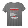 Der Träger dieses Shirts ist 18 Jahre alt - Klassisches Geburtstags-T-Shirt für junge Erwachsene