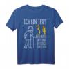 34. Geburtstag Mann T-Shirt | Lustiges 34er Design für den 34. Geburtstag | Humorvolles Geschenk für Männer