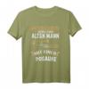 Posaune Alter Mann Posaunenspieler T-Shirt – Perfektes Geschenk für Musiker, Musiklehrer & Posaunisten