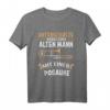 Posaune Alter Mann Posaunenspieler T-Shirt – Perfektes Geschenk für Musiker, Musiklehrer & Posaunisten