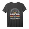 Ich Werde Nicht Älter Level 32 Unlocked Gamer T-Shirt – Lustiges Geburtstagsgeschenk für Männer und Frauen zum 32. Geburtstag
