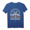 Ich Werde Nicht Älter Level 32 Unlocked Gamer T-Shirt – Lustiges Geburtstagsgeschenk für Männer und Frauen zum 32. Geburtstag