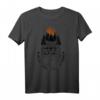 HapDog Hello Darkness T-Shirt - Dunkles Schädel-Design für Gothic, Rock, Halloween & Tattoo Fans