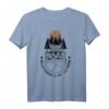 HapDog Hello Darkness T-Shirt - Dunkles Schädel-Design für Gothic, Rock, Halloween & Tattoo Fans