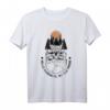 HapDog Hello Darkness T-Shirt - Dunkles Schädel-Design für Gothic, Rock, Halloween & Tattoo Fans
