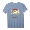 Vintage 55. Geburtstag T-Shirt - Made in 1967, Nostalgisches Retro-Shirt für Männer und Frauen zum 55. Jubiläum