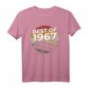 Vintage 55. Geburtstag T-Shirt - Made in 1967, Nostalgisches Retro-Shirt für Männer und Frauen zum 55. Jubiläum