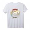 Vintage 55. Geburtstag T-Shirt - Made in 1967, Nostalgisches Retro-Shirt für Männer und Frauen zum 55. Jubiläum