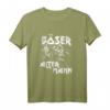 Böser Alter Mann Totenkopf Schädel Großvater Opa Wikinger T-Shirt – Humorvolles Geschenk für Rentner, Wikinger- und Metal-Fans