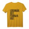 56. Geburtstag T-Shirt für Männer und Frauen – Legendär seit 1967, Lustiges Geschenk für 56 Jahre alte Jubilarinnen und Jubilaren