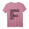 56. Geburtstag T-Shirt für Männer und Frauen – Legendär seit 1967, Lustiges Geschenk für 56 Jahre alte Jubilarinnen und Jubilaren