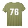 Nummer 76 Sportteam-Trikot - Personalisierte T-Shirts für Geburtstage, Jubiläen & Fans verschiedener Mannschaftssportarten