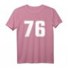 Nummer 76 Sportteam-Trikot - Personalisierte T-Shirts für Geburtstage, Jubiläen & Fans verschiedener Mannschaftssportarten
