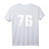 Nummer 76 Sportteam-Trikot - Personalisierte T-Shirts für Geburtstage, Jubiläen & Fans verschiedener Mannschaftssportarten