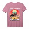 Lustiges Böser Alter Mann Totenkopf mit Motorrad T-Shirt – Geschenk für Biker, Opa, Papa & Freunde im Outlaw-Style