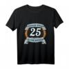 25. Geburtstag T-Shirt für Männer - Lustiges Geschenk zum Vierteljahrhundert mit Sockenmotiv und herzlichen Glückwünschen