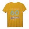 60. Geburtstag Shirt - Ich Wurde 60 Als Ich Im Lockdown War - Lustiges Retro T-Shirt für Jubilar & Geschenkidee