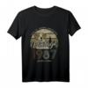 Jahrgang 1987 Geboren 1987 35. Geburtstag Langarmshirt – Perfektes Geschenk für 35-Jährige
