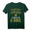 Niemals Alten Mann Unterschätzen E-Bike T-Shirt - Humorvolles Geschenk für E-Bike Fahrer im Alter