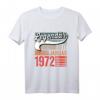 51. Geburtstag Mann T-Shirt - Legendär seit 1972, Lustiges Geburtstagsgeschenk für Männer & Frauen, Perfekt zur Feier und Dekoration