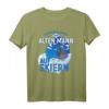 Herren Unterschätze niemals einen alten Mann auf Skiern - Lustiges Skifahren T-Shirt für Rentner, Opa & Skilehrer als Geschenk für den Wintersport