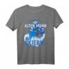 Herren Unterschätze niemals einen alten Mann auf Skiern - Lustiges Skifahren T-Shirt für Rentner, Opa & Skilehrer als Geschenk für den Wintersport