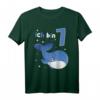 7 Jahre alt Ich bin 7 Wale Wal Geburtstag T-Shirt – Niedliches Geschenk & Partyoutfit für Jungen und Mädchen zum 7. Geburtstag