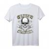 Böser Alter Mann T-Shirt mit Totenkopf & Devil's Hand Motiv - Lustiges Heavy Metal & Rock Geschenk für Biker, Trucker, Musiker & Tattoofans zum Vatertag, Festival & Treffen