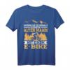 Unterschätze niemals einen alten Mann mit einem E-Bike T-Shirt – Perfekt für Fahrradfahrer, Radfahrer, Rentner und E-Bike Liebhaber