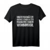 Unterschätze niemals einen alten Mann mit Wohnmobil Geschenk T-Shirt – Lustiges Camping Geschenk für Männer, Rentner & Abenteuerlustige