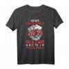 Herren Poker T-Shirt mit Spruch 'Never Underestimate A Old Man At The Poker Table' – Perfekt für Pokerabende und Geschenke für Pokerfans