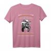 Humorvolles Herren T-Shirt: Ich Bin Ein Mürrischer Alter Mann mit Waffemotiv – Perfektes Geschenk zum Renteneintritt, Geburtstag oder Weihnachten